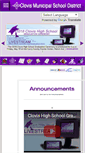 Mobile Screenshot of clovis-schools.org